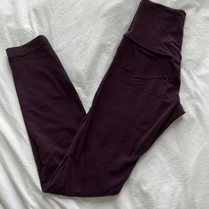 Lululemon Dark purple 7/8 length align leggings